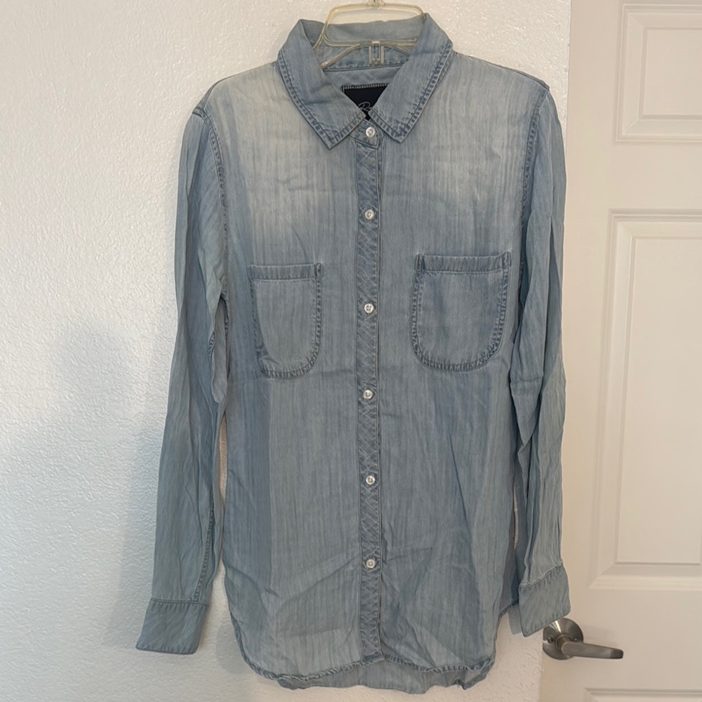 Rails Light Blue Denim Shirt
